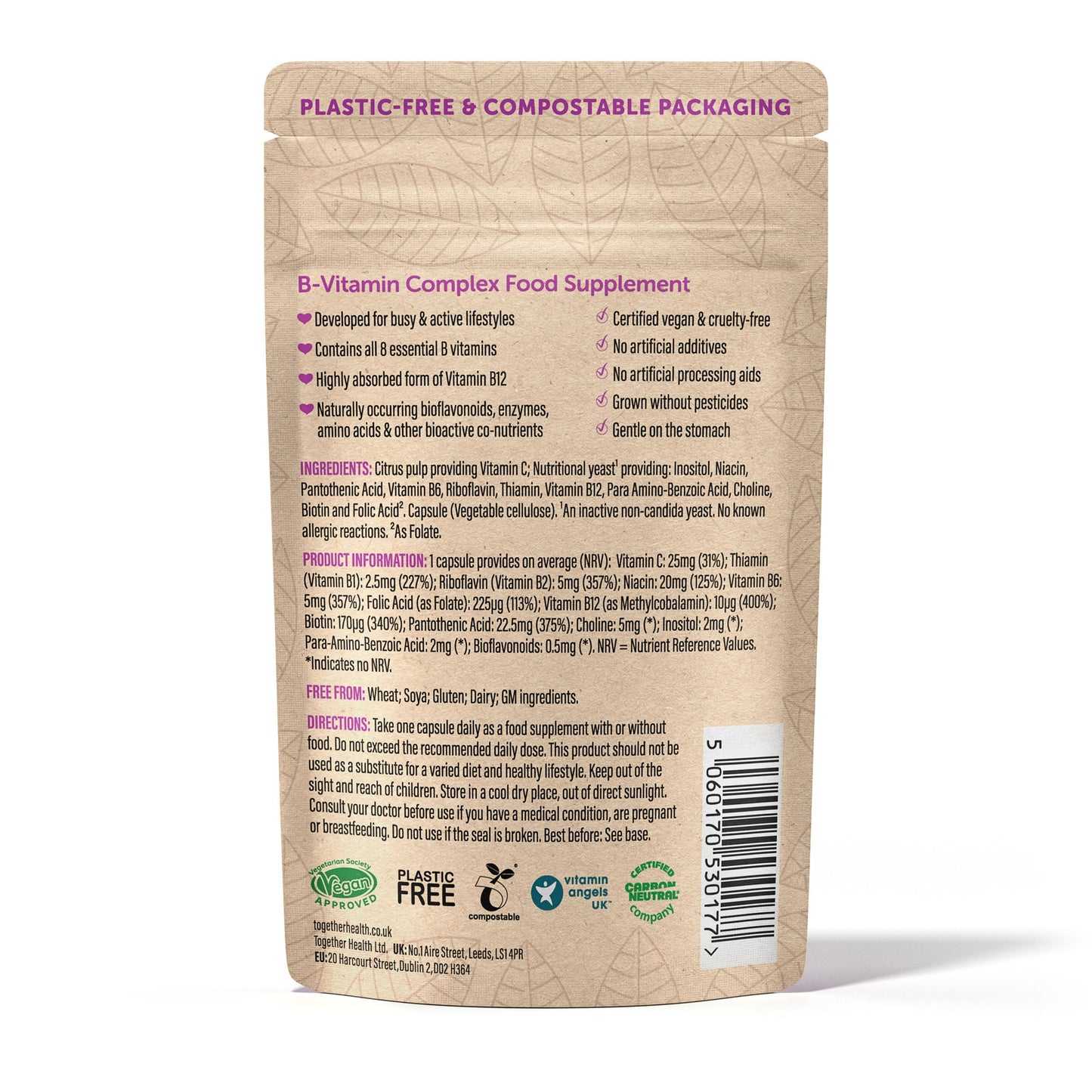 Together Health Together Health B-Vitamin Complex | 30 Capsules