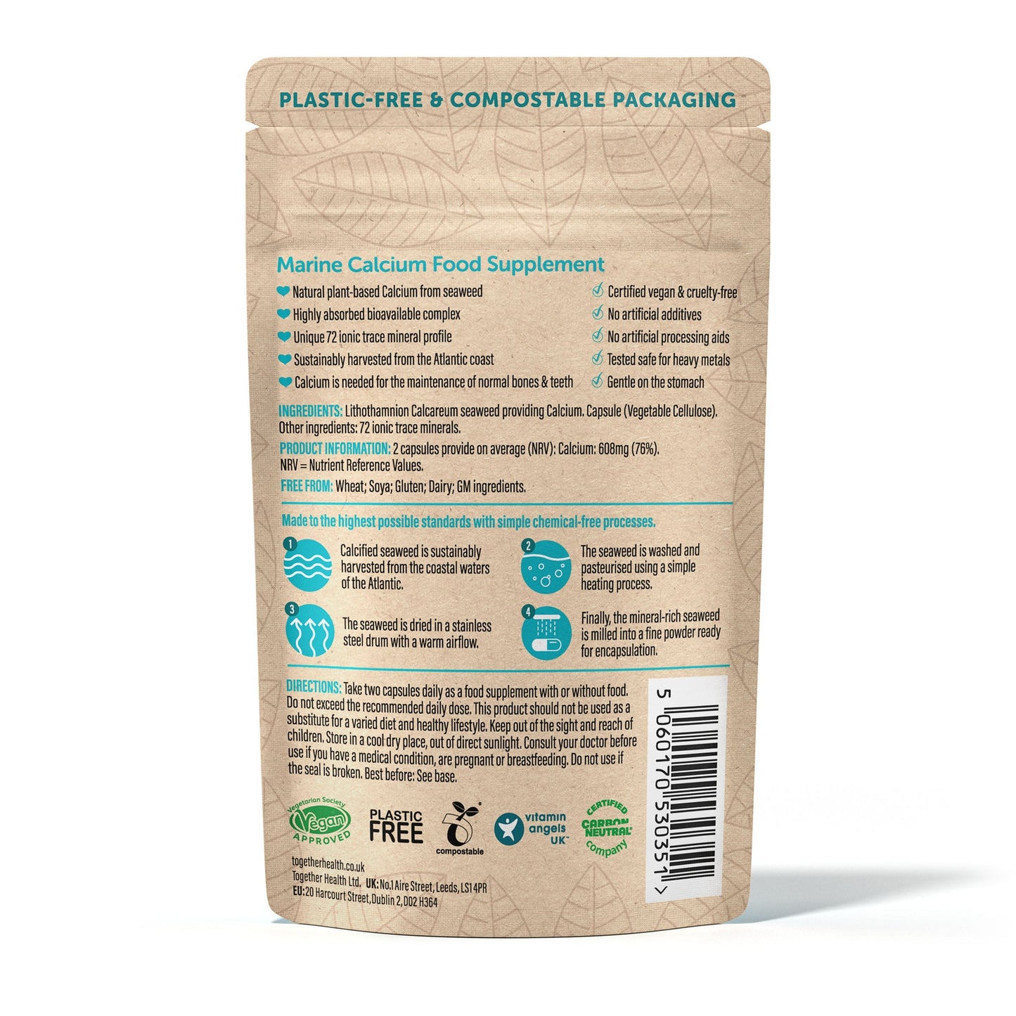 Together Health Together Health Marine Calcium | 60 Capsules