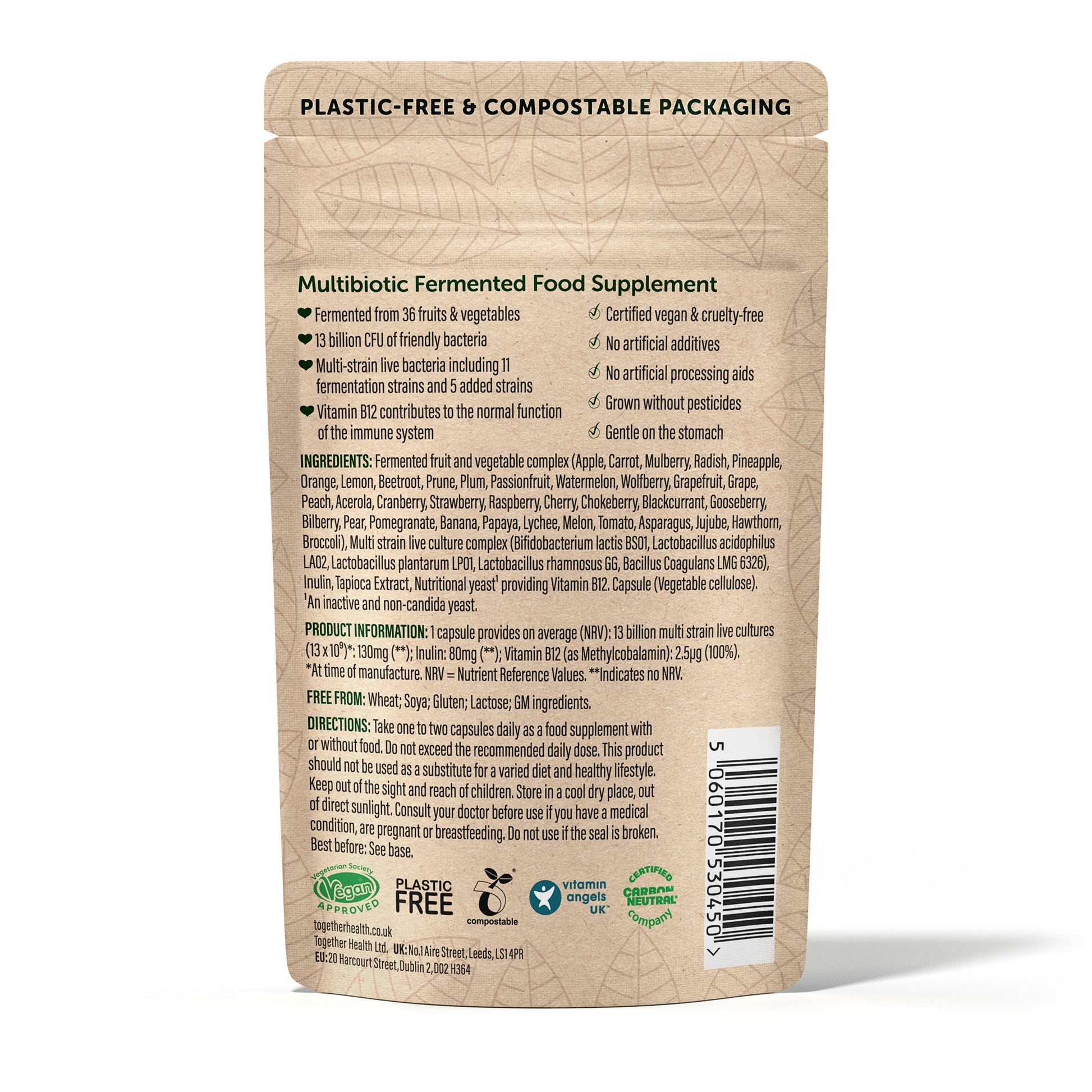 Together Health Together Health Multibiotic Fermented Food | 30 Capsules