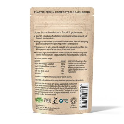 Together Health Together Health Organic Lion's Mane Mushroom | 60 Capsules
