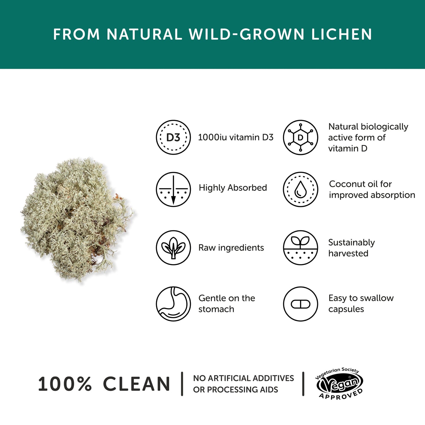 Together Health Together Health Vegan Vitamin D3  | 30 Capsules