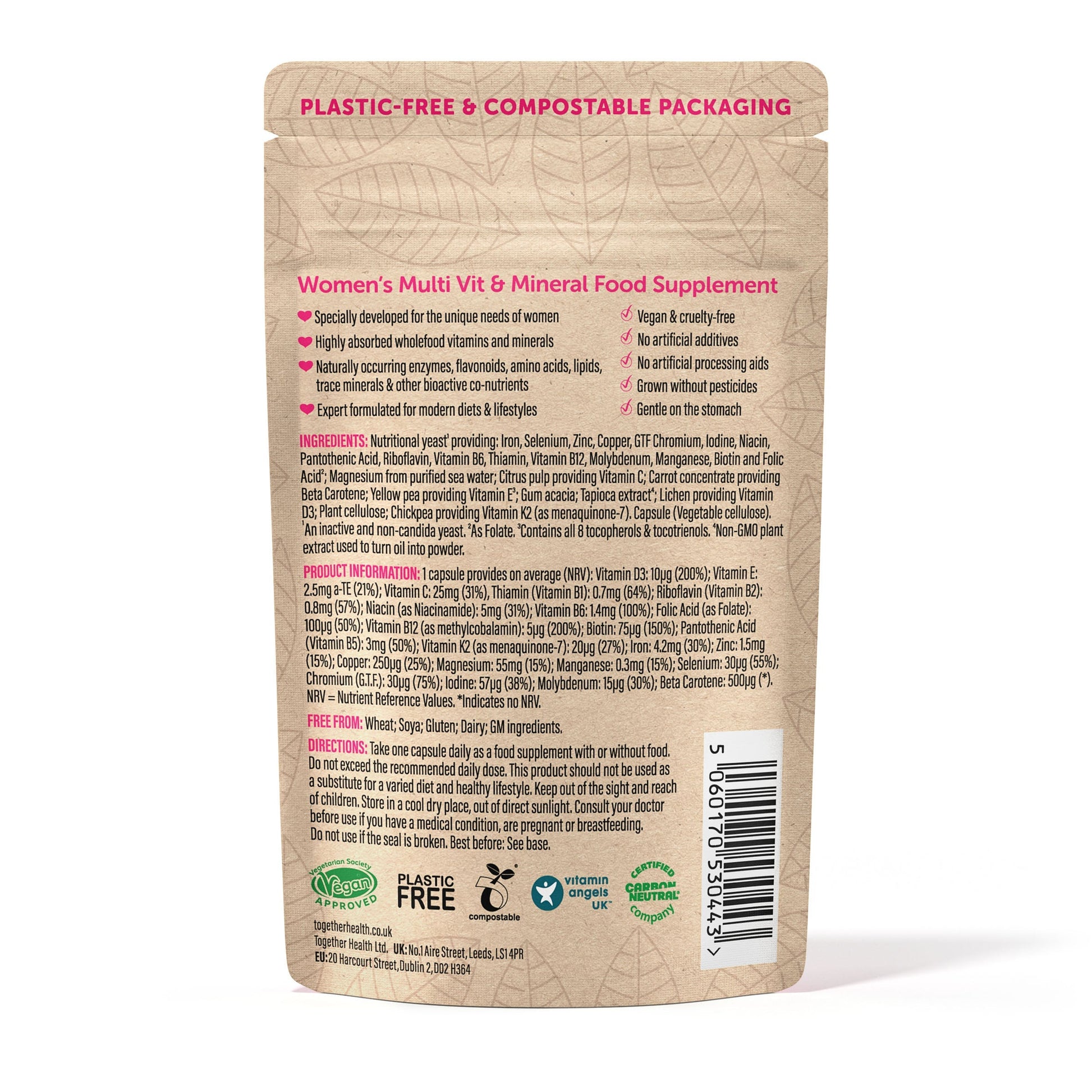 Together Health Together Health Woman’s Multi Vit & Mineral | 30 Capsules