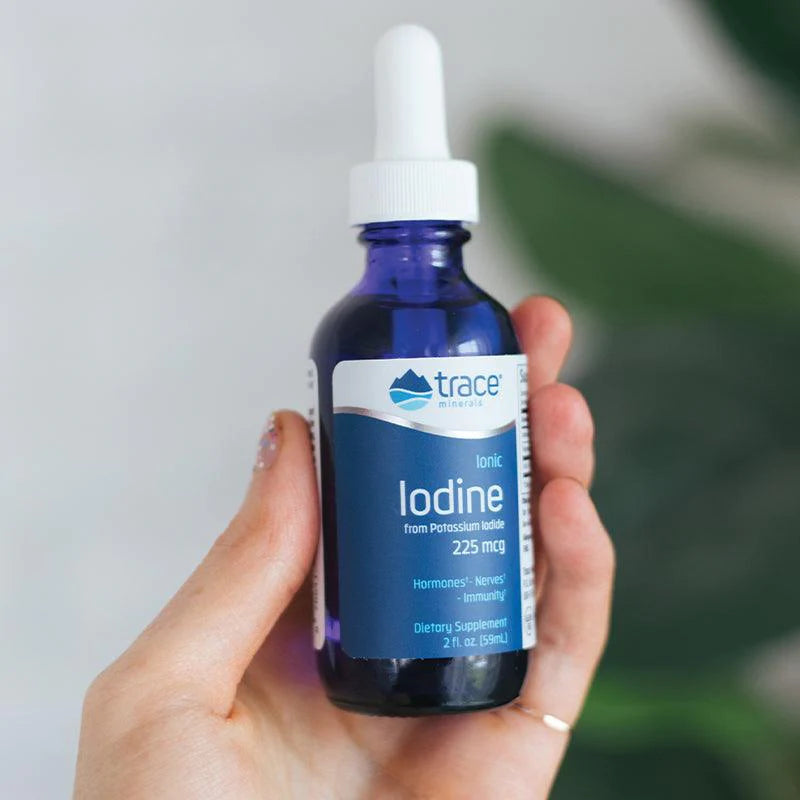 Iode ionique liquide par Trace Minerals | 59 ml | Soutien hormonal Oceans Alive Iode ionique liquide par Trace Minerals | 59 ml | Soutien hormonal Oceans Alive