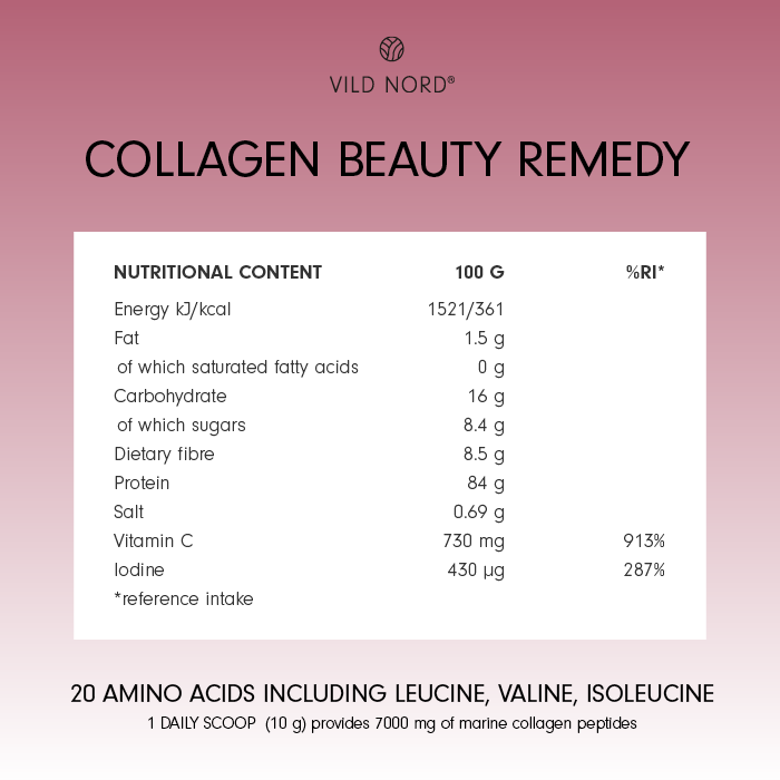 VILD NORD Single Unit Vild Nord Collagen Beauty Remedy | 360g