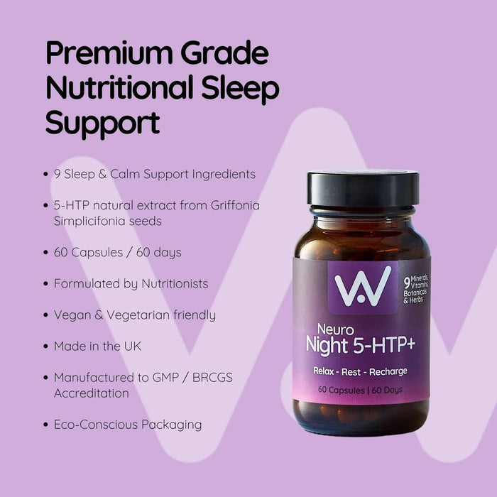 Well Actually 5HTP Well Actually Neuro Night 5-HTP+ | 60 Capsules