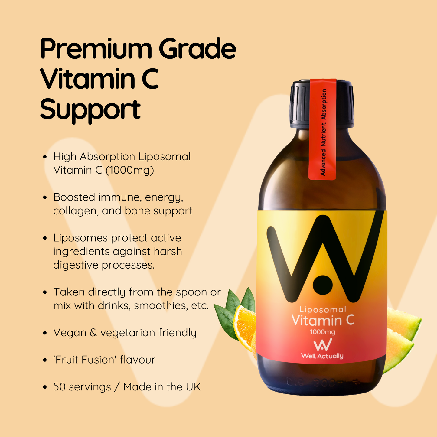 Well Actually Liposomal Vitamin C Well Actually Liposomal Vitamin C | 250ml