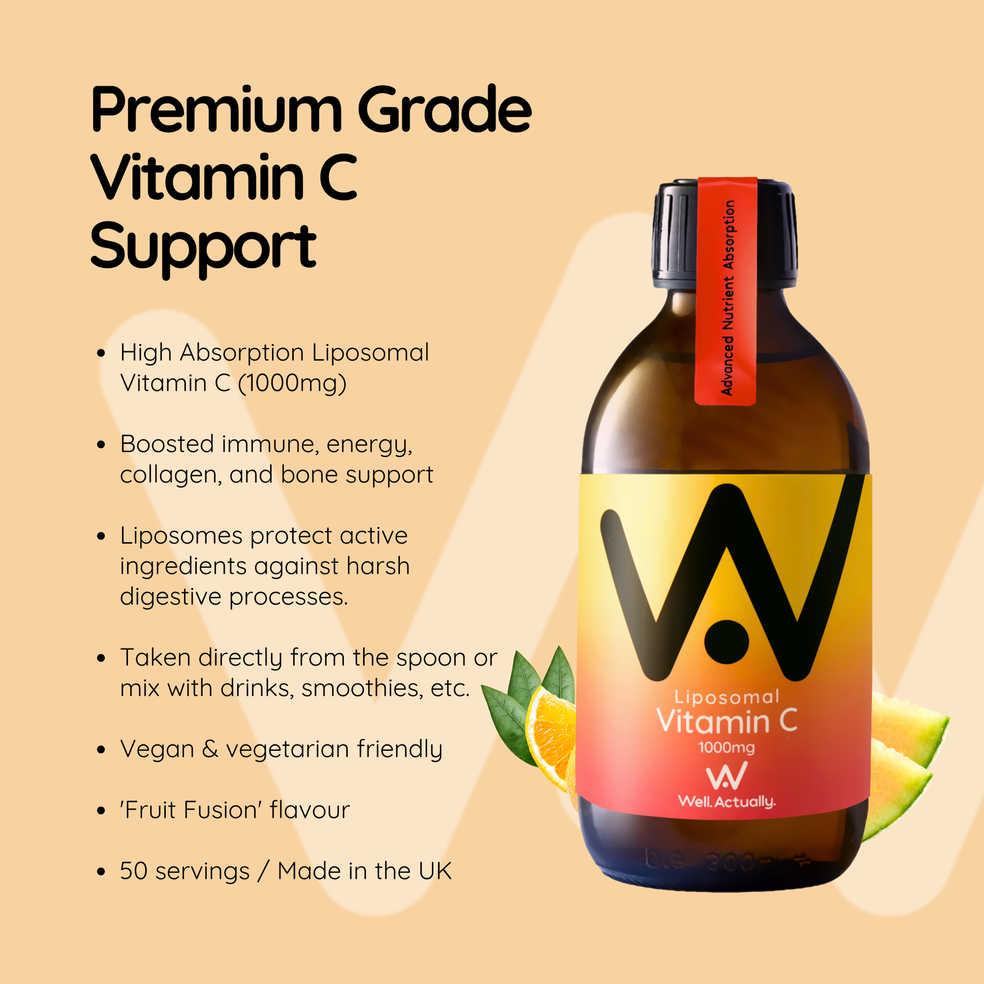 Well Actually Liposomal Vitamin C Well Actually Liposomal Vitamin C | 250ml