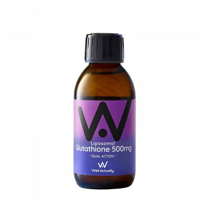 Well Actually Liposomal Glutathione Liquid 500mg | Oceans Alive Well Actually Liposomal Glutathione Liquid 500mg | Oceans Alive