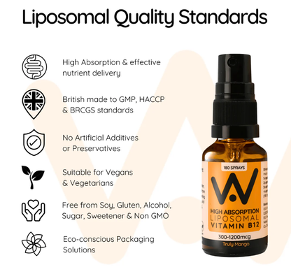 Well Actually Well Actually Liposomal Vitamin B12 Oral Spray | Truly Mango