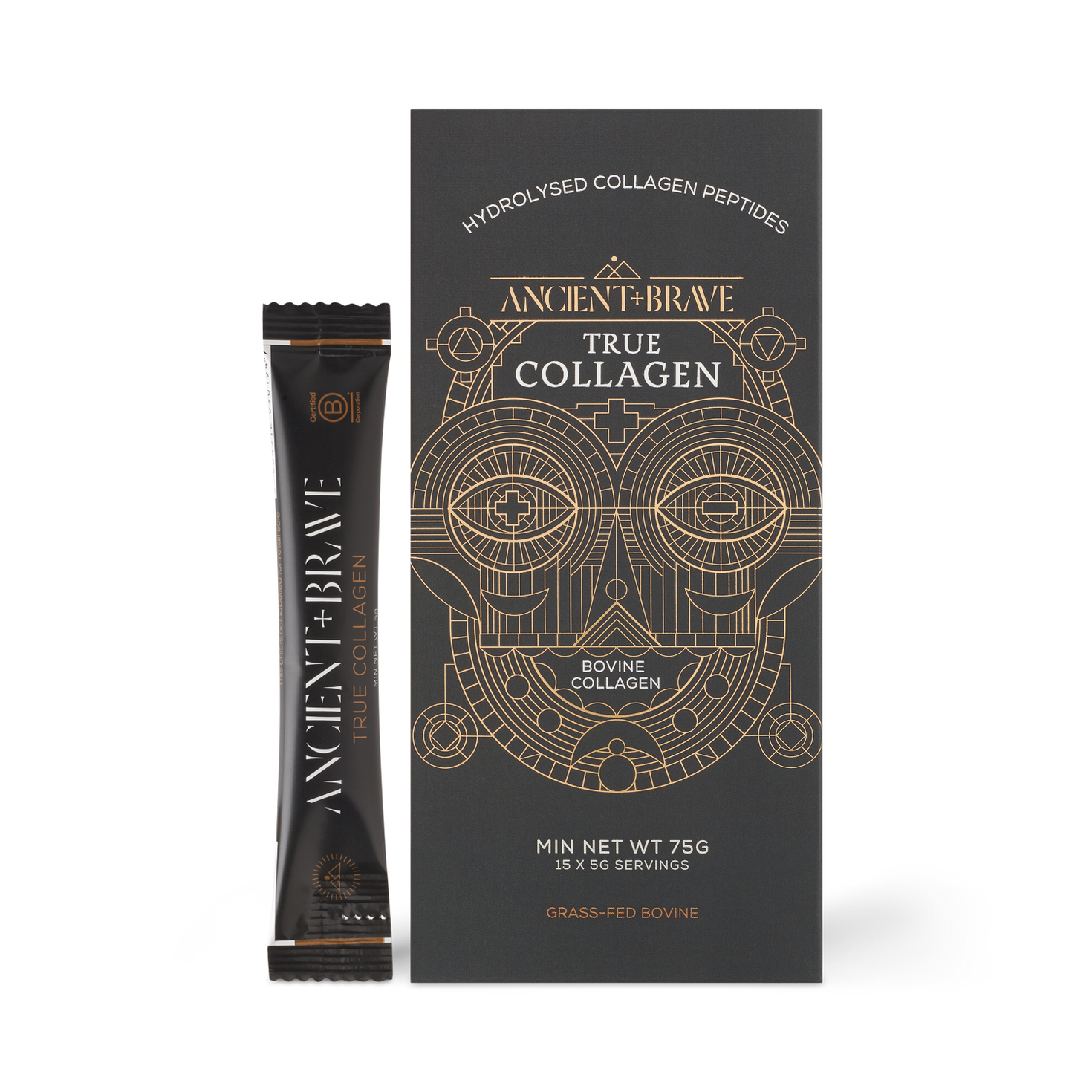 Ancient + Brave True Collagen Sachets - 15 Pack