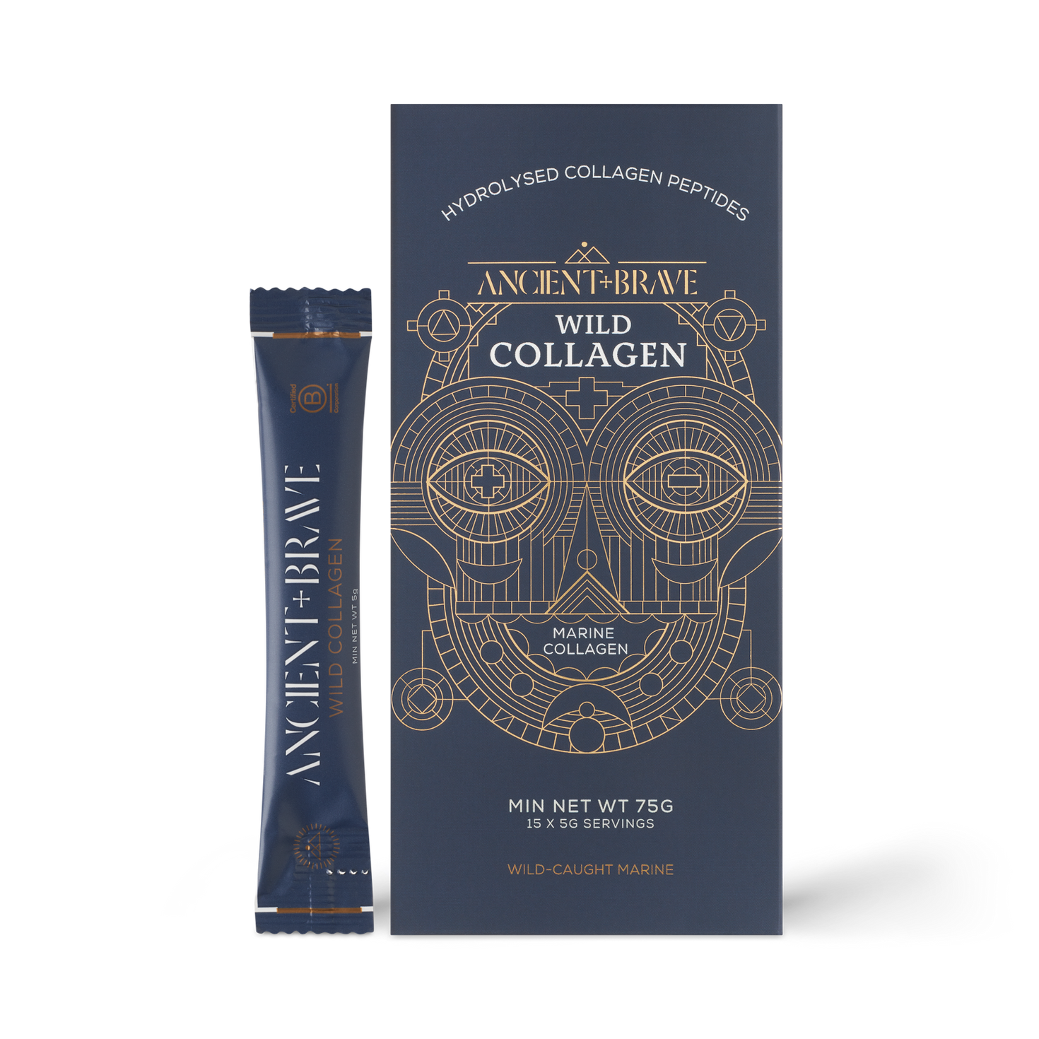 Ancient + Brave Ancient + Brave Wild Collagen Sachets | 15 Sachets
