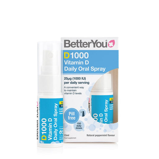 BetterYou BetterYou D1000 Daily Vitamin D Oral Spray | 15ml