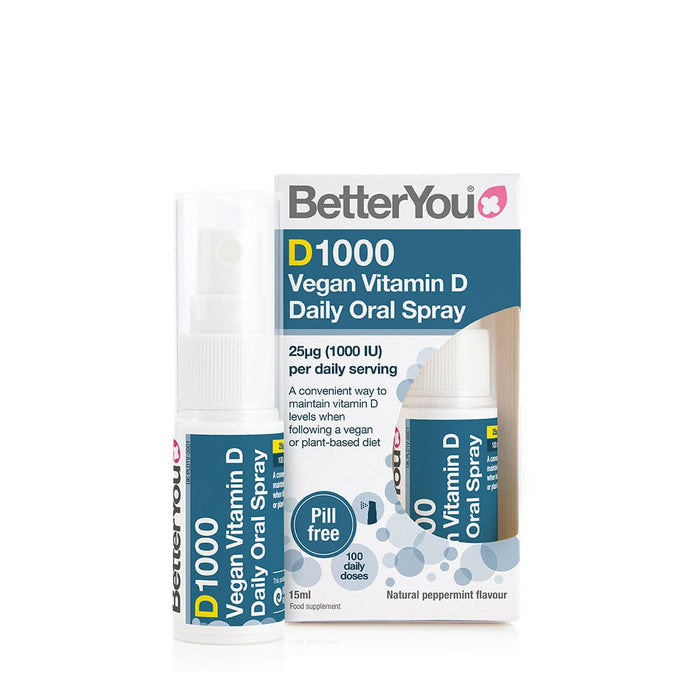 BetterYou BetterYou D1000 Vegan Vitamin D Oral Spray | 15ml