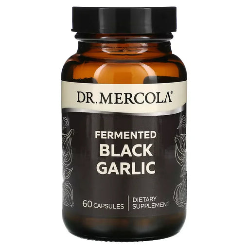 Dr Mercola Fermented Black Garlic Dr Mercola Fermented Black Garlic | 60 Capsules