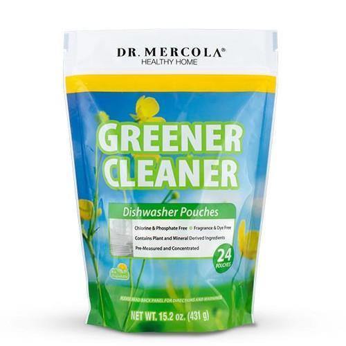 Greener Cleaner Dishwasher Pouches | Dr Mercola | 24 Pouches - Oceans Alive Health