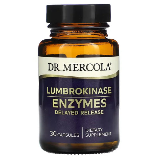 Dr Mercola Lumbrokinase Enzymes Dr Mercola Lumbrokinase Enzymes | 30 Capsules