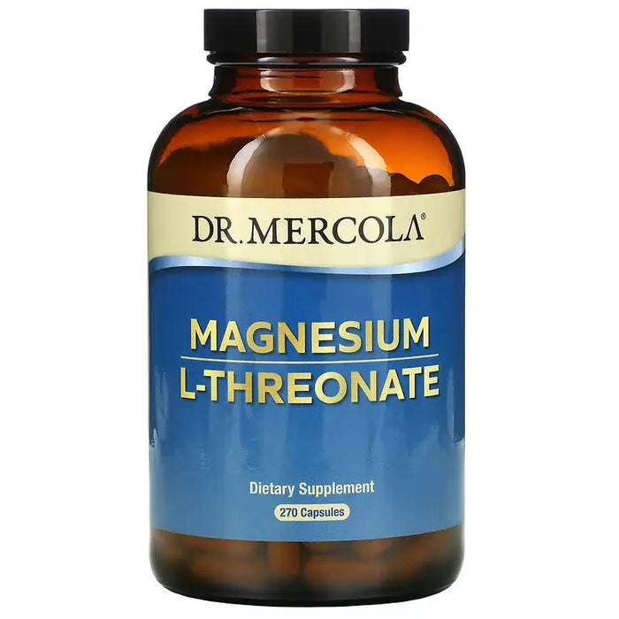 Dr Mercola Magnesium L-Threonate 270 Capsules Dr Mercola Magnesium L-Threonate (Magtein 2000mg)