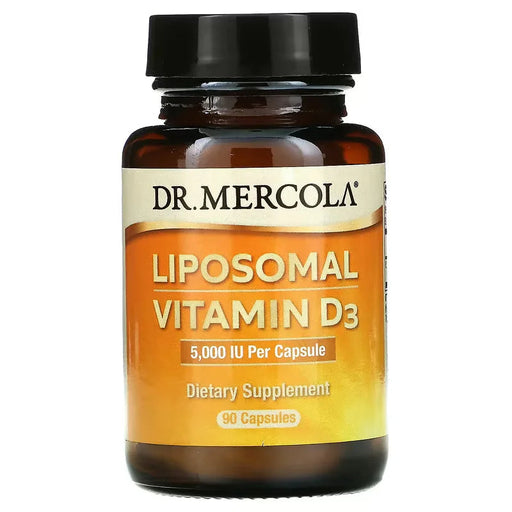 Dr Mercola Vitamin D 90 Capsules Dr Mercola Liposomal Vitamin D3 5000 IU
