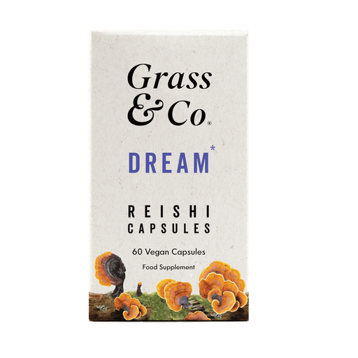 Grass & Co Mushrooms Mushrooms Grass & Co. DREAM Reishi Mushrooms with Magnesium + Chasteberry | 60 Vegan Capsules
