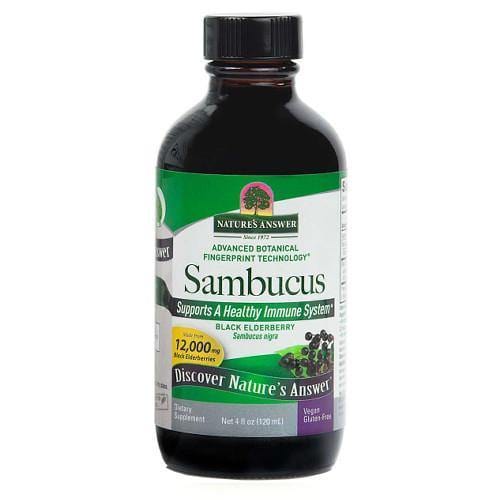 Sambucus (Black Elderberry) | Nature's Answer | 120ml - Oceans Alive Health