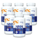 NMN Bio NMN Bio NMN (beeta Nikotiiniamidimononukleotidi) 500mg | 30 kapselia x6 | 6 Pack Bundle