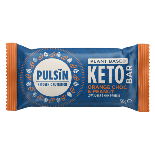 Pulsin Pulsin Orange Choc & Peanut Keto Bar | 18 Bars