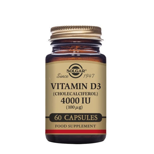 Solgar Solgar Vitamin D3 4000 IU (100 µg) | 60 Veg Caps