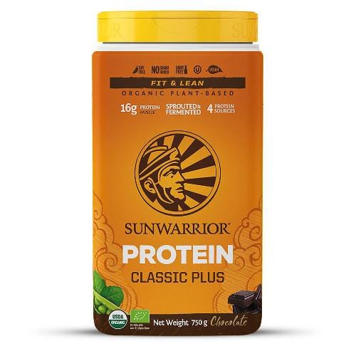 Sunwarrior Protein Powder 750g / Chocolate Sunwarrior Classic Plus Protein