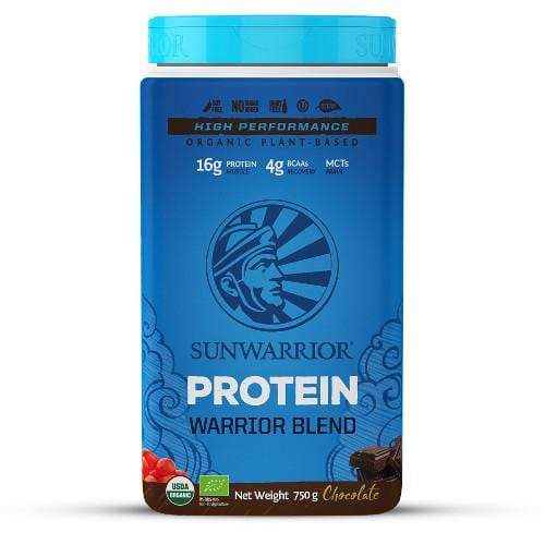 Sunwarrior Protein Powder 750g / Chocolate Sunwarrior Warrior Blend Protein