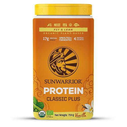 Classic Plus Protein | Sunwarrior | Vanilla | 750g - Oceans Alive Health