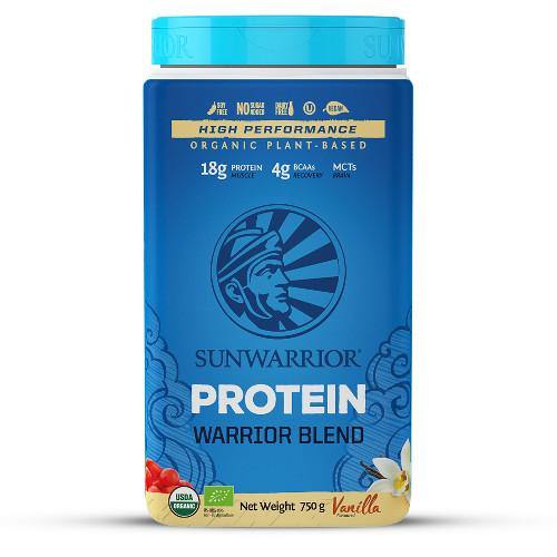 Warrior Blend Protein | Sunwarrior | Vanilla | 750g - Oceans Alive Health