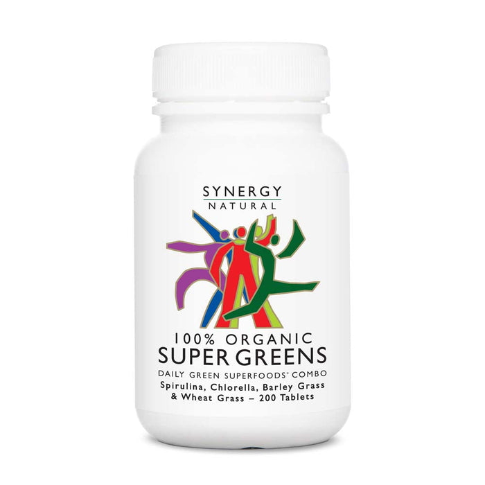 Synergy 200 Synergy Natural Super Greens Organic Tablets