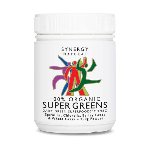 Synergy 200g Synergy Natural Super Greens Organic Powder