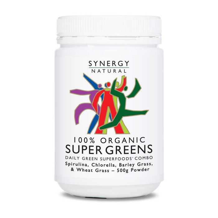 Synergy 500g Synergy Natural Super Greens Organic Powder
